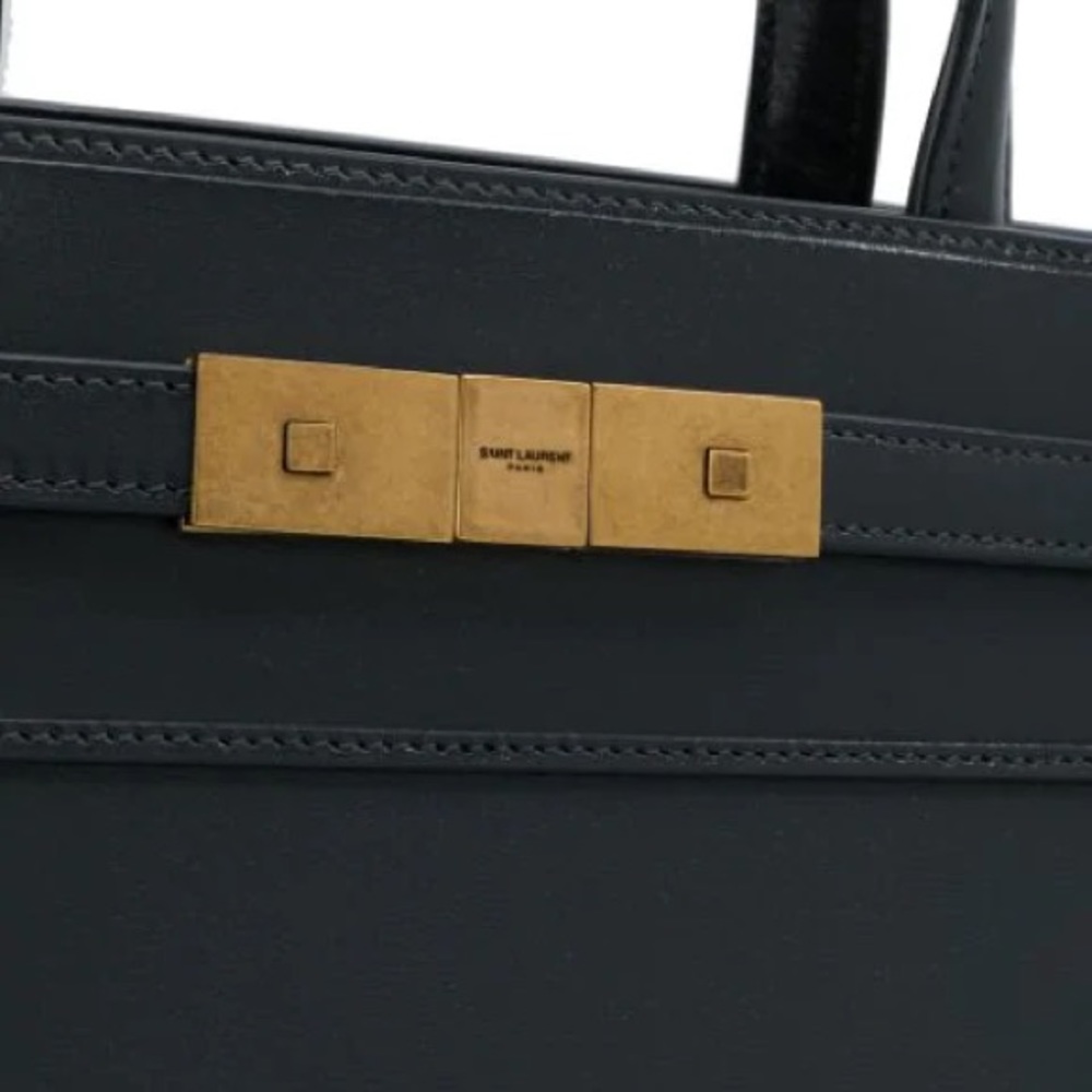 Saint Laurent Manhattan medium tote NEW black - Picture 6 of 14